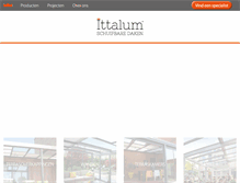 Tablet Screenshot of ittalum.nl